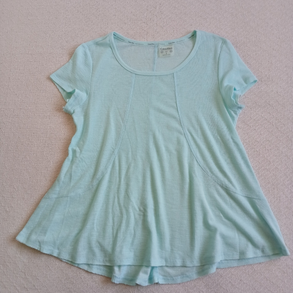 LAST CHANCE! calvin klein ♡ performance dry waffle knit thermal shirt